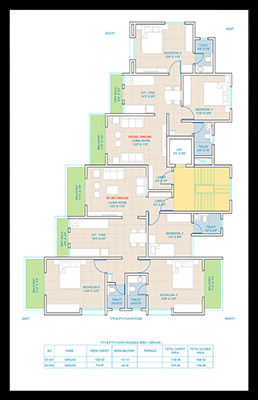 Swojas Nakshatra: 5th Floor Plan